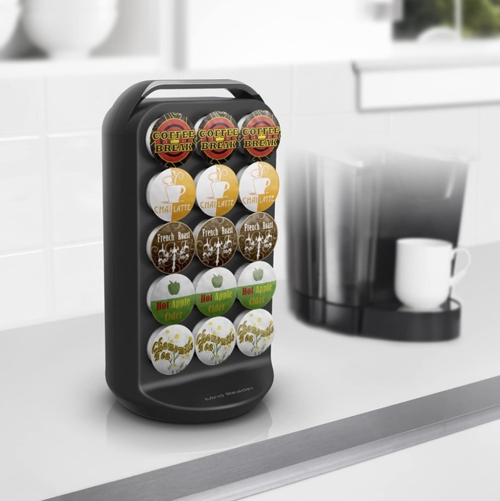 Mind Reader spinning coffee pod carousel